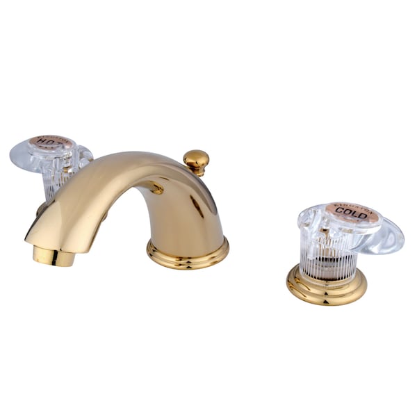 Kingston Brass Widespread Bathroom Faucet, Polished Brass GKB962ALL - main